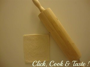 Maki de pain de mie : jambon - crème - emmental