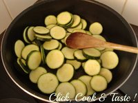 Tarte courgettes - tomates - moutarde
