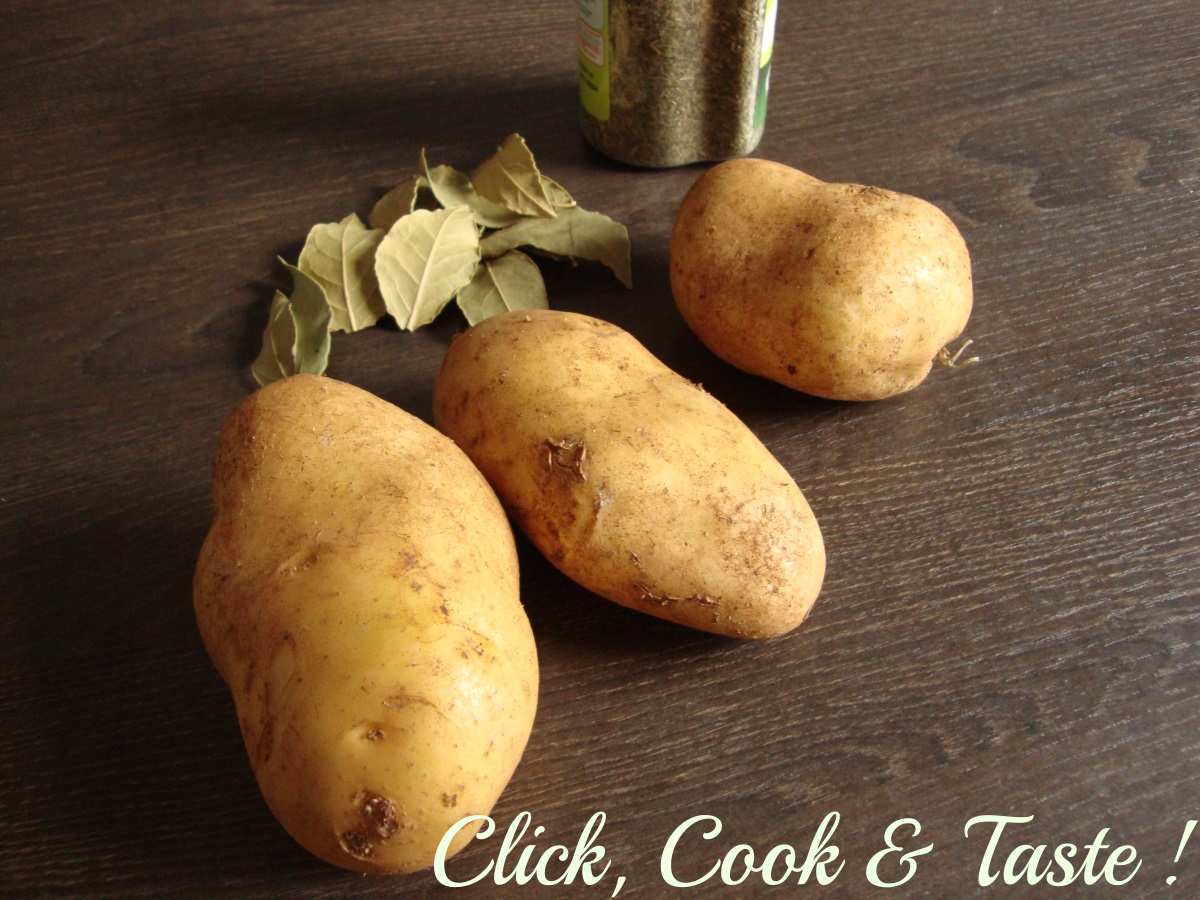 Pommes de terre parfumées au laurier