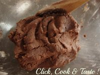 Crumble chocolat - framboises (et poire)