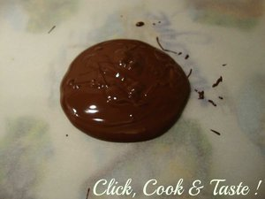 Feuilleté poire - chocolat et chantilly